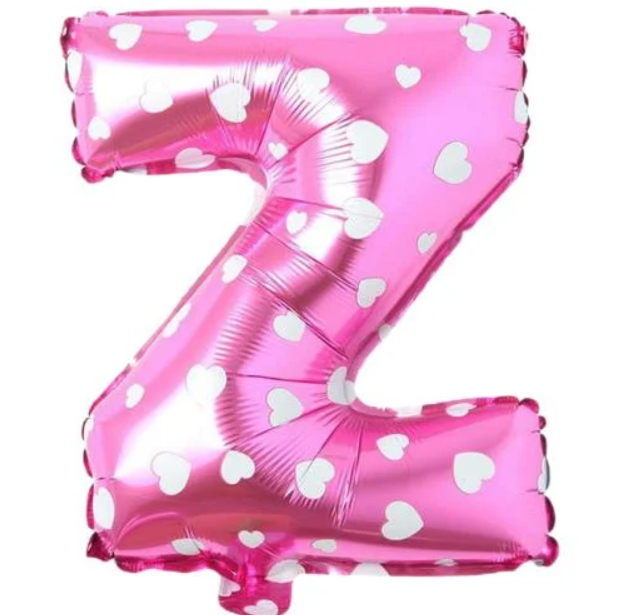 Folyo Balon Pembe Z 16 İnç 36 Cm